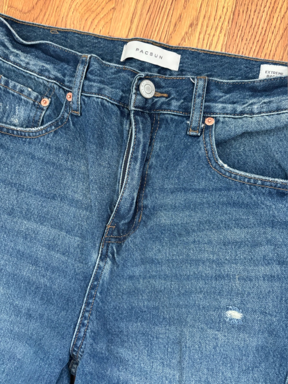 Pacsun men’s extreme baggy jeans 31x32 - Picture 4 of 9